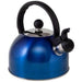 1.5l Blue Boil It Stainless Steel Whistling Kettle - UK Camping And Leisure