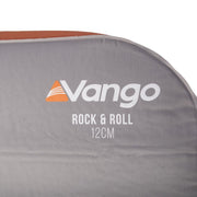 Vango Rock & Roll 12cm Self Inflating Sleep Mat Shadow Grey / Flame Campervan - View 3