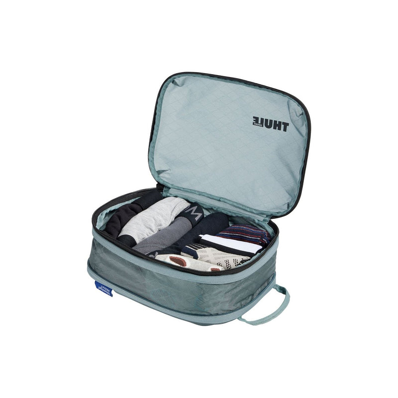 Thule compression cube set compression packing cube set small/medium pond grey Thule - UK Camping And Leisure