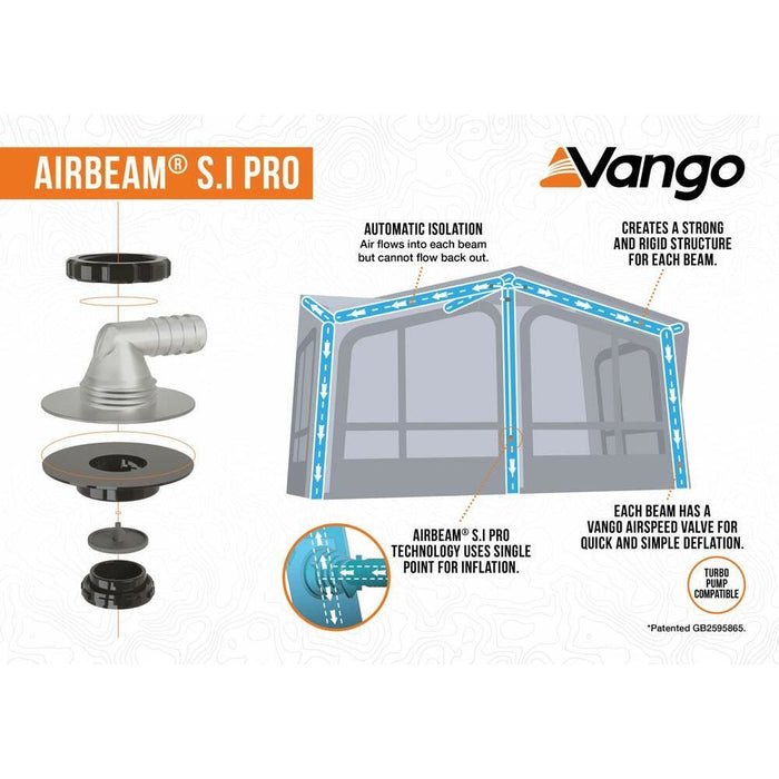 Vango Riviera Air 390 Elements ProShield Caravan Awning Vango - UK Camping And Leisure