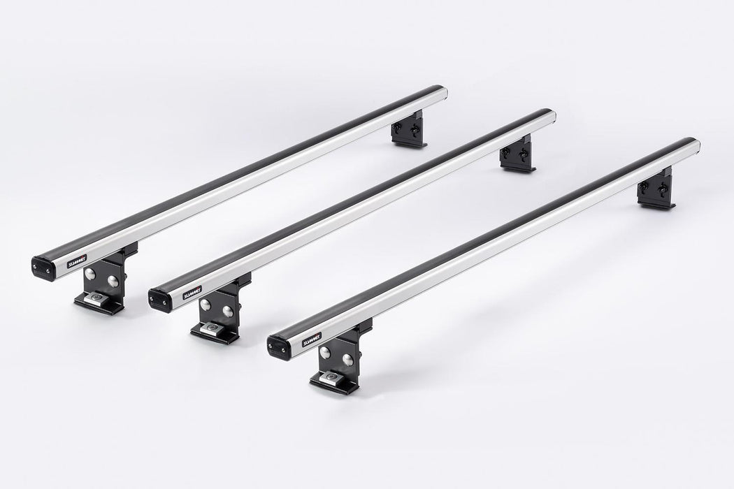 Summit Commercial 3 x Aluminium Fixed Point Roof Bars Rack 1.5m SULC-010 Summit - UK Camping And Leisure