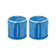 2x Campingaz C206 Butane Gas Cartridge Lock System 190g Camping Outdoors Campingaz - UK Camping And Leisure