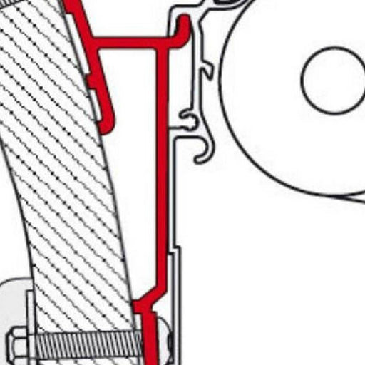 Fiamma Adapter Hymer Klasse 3.5m (98655-248) Fiamma - UK Camping And Leisure