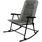 Leisurewize Foldable Rocking Chair Padded Outdoor Rocker with Armrests LW728 - Main Product Image | UK Camping and Leisure
