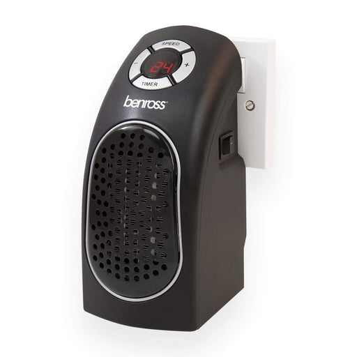230V Compact 400W Plug-In Heater 41499 Benross - UK Camping And Leisure