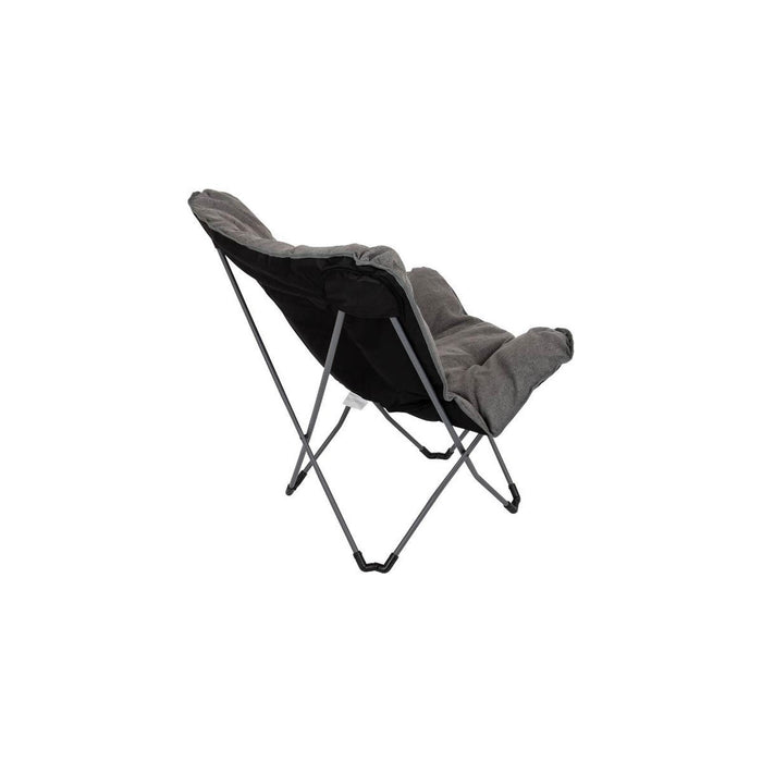 Bo-Camp Urban Collection Butterfly Chair Grainger L Grey Bo-Camp - UK Camping And Leisure