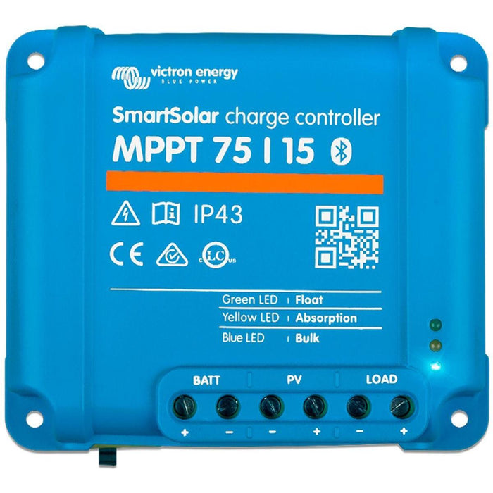 Victron 75/15 SmartSolar MPPT Charge Controller/Regulator (15A) - Efficient Sola Victron - UK Camping And Leisure