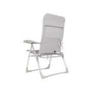 Crespo Beach Chair AL/206 Light Grey Crespo - UK Camping And Leisure