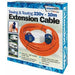10m Caravan 230v Hook Up Cable Extension - UK Camping And Leisure