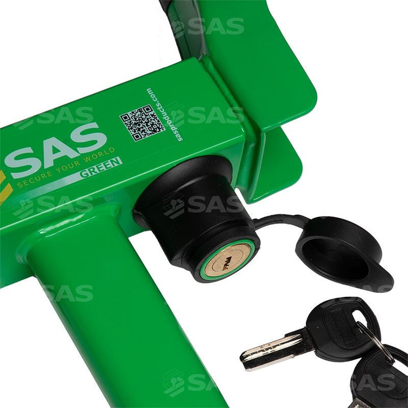 SAS Security Products SAS SAS GREEN V2 Wheelclamp Keyed Alike - Image 4 of 6 | UK Camping and Leisure