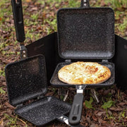 RidgeMonkey Classic Durable Aluminium Non-Stick Sandwich Toaster Granite Edition RidgeMonkey - UK Camping And Leisure