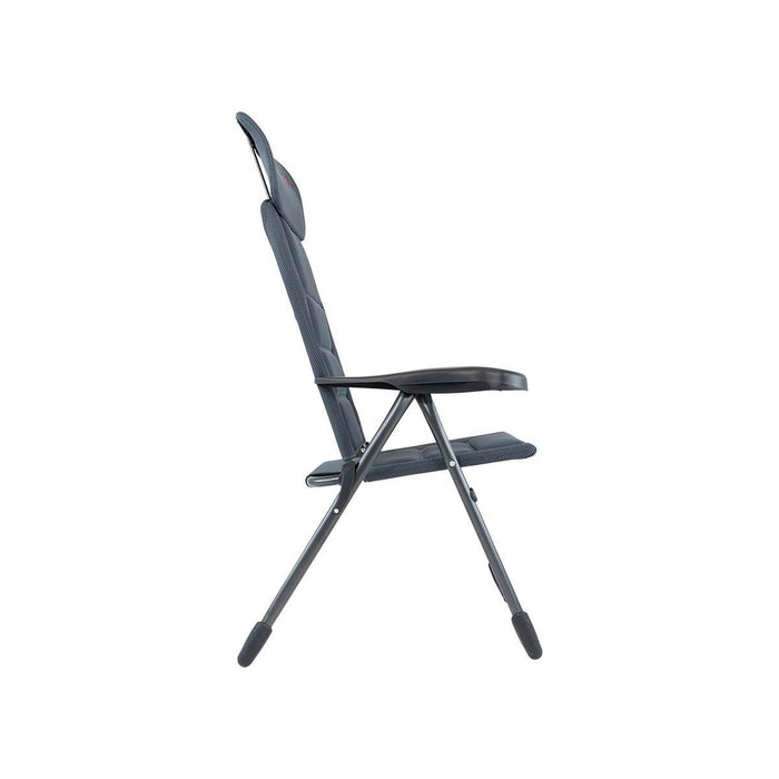 Crespo Chair Ap-213 Air Deluxe Compact Grey Crespo - UK Camping And Leisure