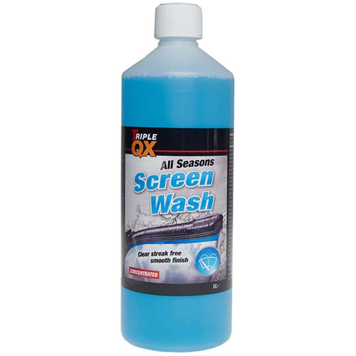 Triple QX Concentrated Screenwash 1 Litre Triple QX - UK Camping And Leisure