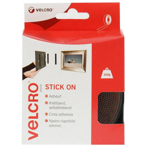 Versatile Velcro® Brand Stick On Tape 20mm x 2.5m Black Velcro - UK Camping And Leisure