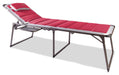 Quest Bordeaux Pro Lounge Sun Bed with side table Quest - UK Camping And Leisure