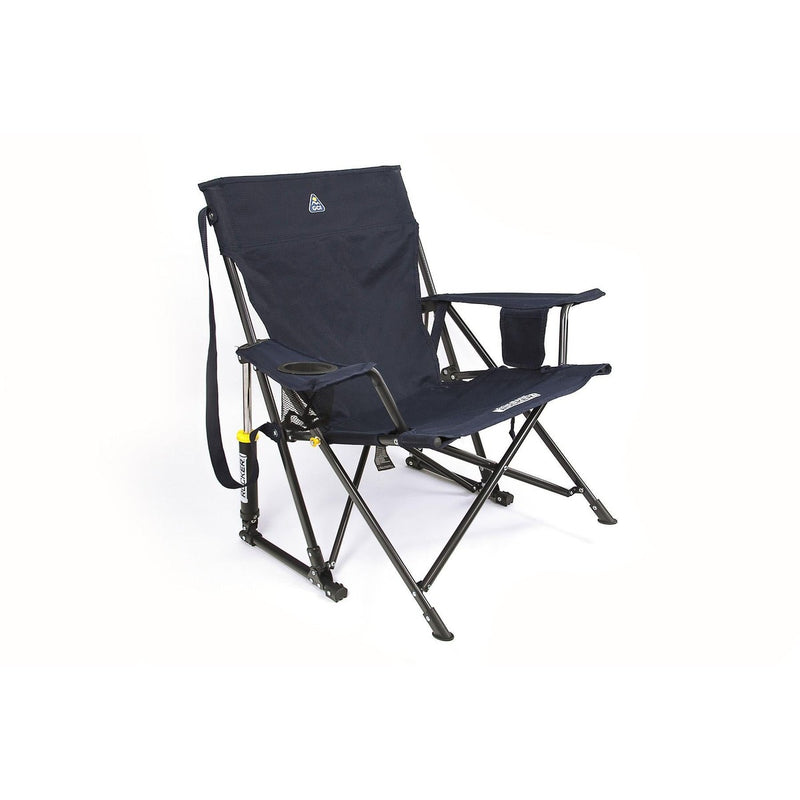 GCI Outdoor Kickback Rocker Camping Rocking Chair - Indigo Blue