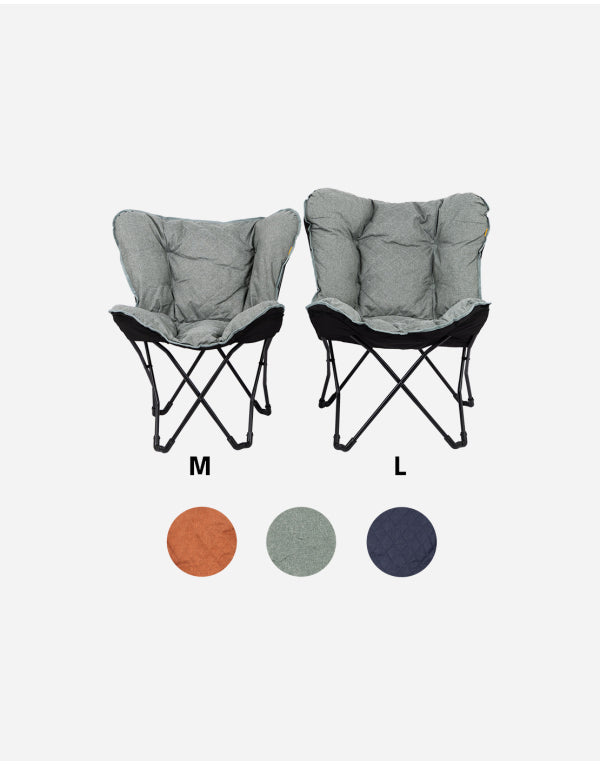 Bo-Camp Industrial Collection Butterfly Chair Himrod L Green - image 9