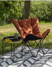 Bo-Camp Industrial Collection Butterfly Chair Himrod L Clay - image 2