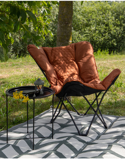Bo-Camp Industrial Collection Butterfly Chair Himrod L Clay - image 2