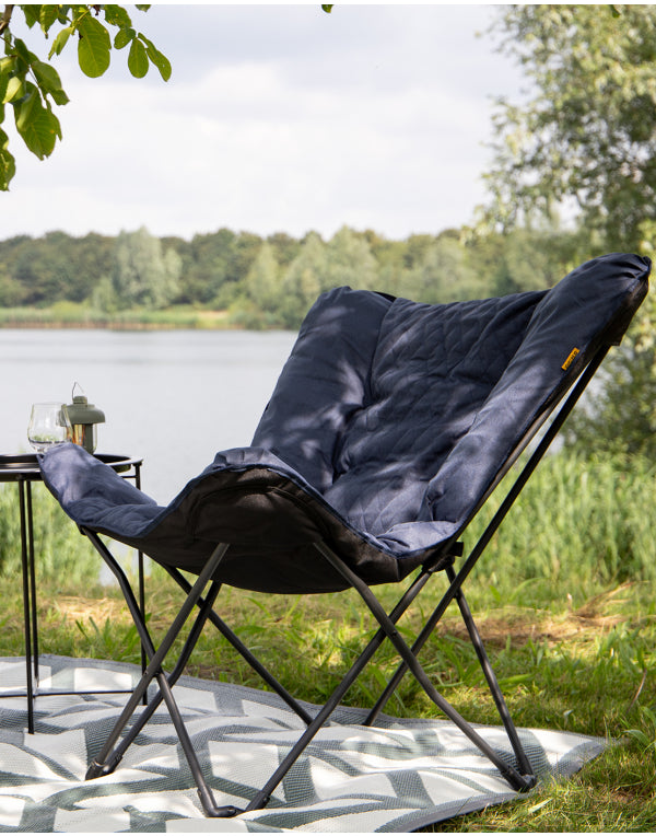 Bo-Camp Industrial Collection Butterfly Chair Himrod Blue - image 2