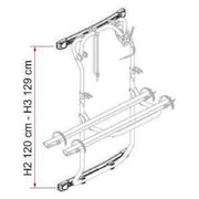 Fiamma Kit Bars Dj Transit >14  For Cb Dj Deep Black 08754-04A Fiamma - UK Camping And Leisure