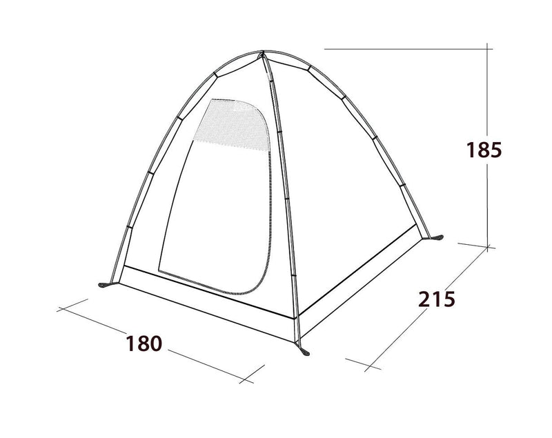 Outwell Free Standing inner L Inner Tent Black | shelter