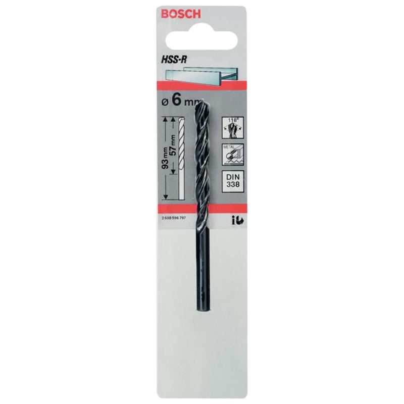 Efficiently drill with Bosch HSS Twist Point Teq Drill Bit 7mm Bosch - UK Camping And Leisure