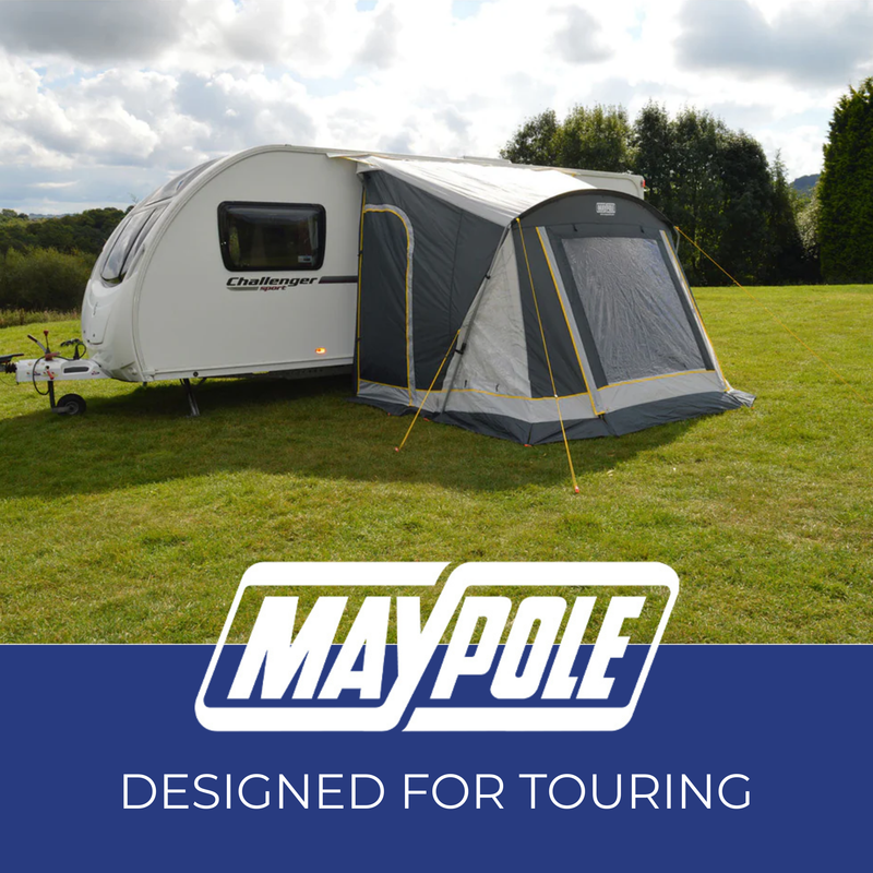 MAYPOLE 3 Way 15Mtr Mobile Mains Roller Power Unit with Twin USB & Light 3767