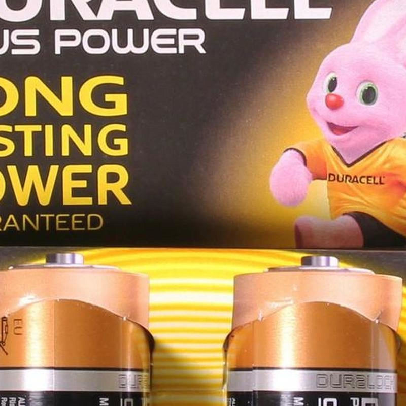 Duracell C Battery (x2) for High Energy Consumption