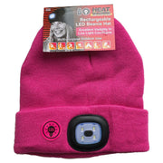 Ladies LED light Hat (assorted colours) 3360 UK Camping And Leisure - UK Camping And Leisure