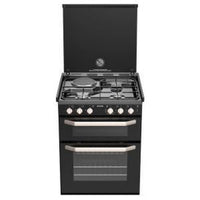 K1520 Dual Fuel Cooker Fan Assisted With Lid Shut Off SCK43199-SP