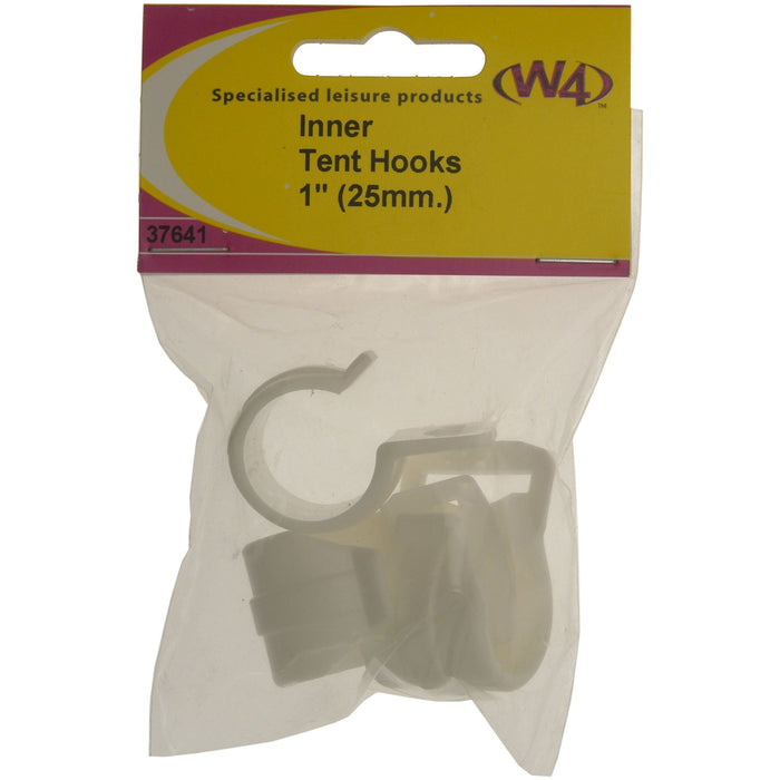 MDS1203 W4 Inner tent hooks 3/4in / 19mm pack of 3 37651 W4 - UK Camping And Leisure