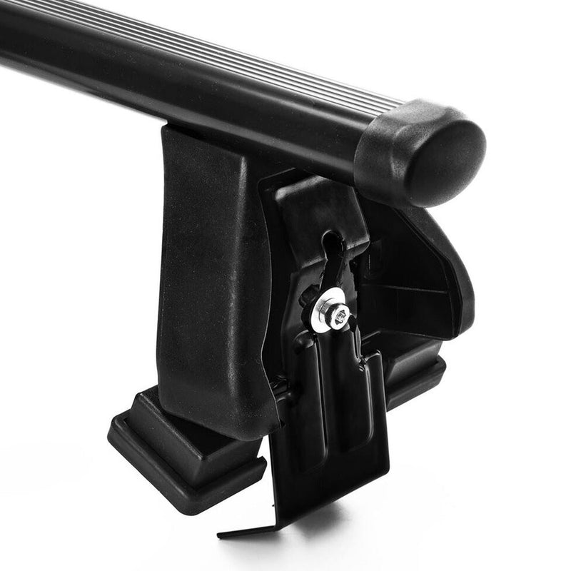 Summit SUP-082  Premium Multi Fit Roof Bars, Black Steel, Set of 2 - View 9