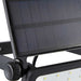 Solar Powered Security Floodlight with PIR Black (200lm / 2W) AG - UK Camping And Leisure