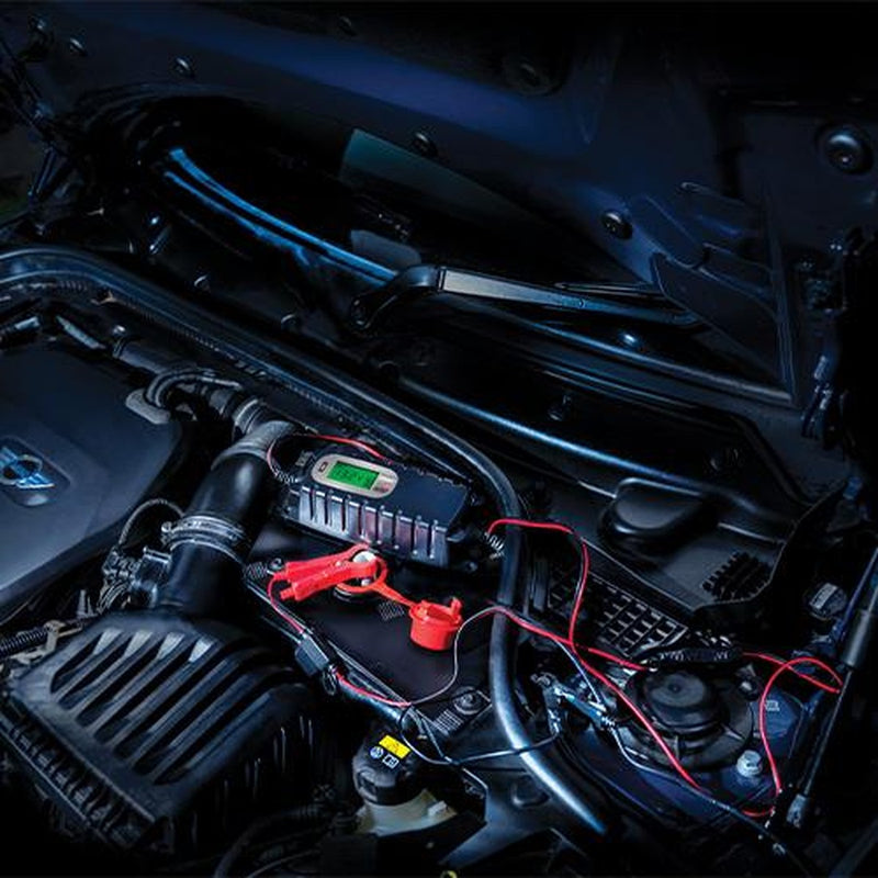 Maypole MP7425 6/12V Electronic Car 5A Smart Charger With USB Port Maypole - UK Camping And Leisure