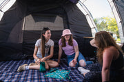 Olpro The Stafford Poled Tent 6 Berth Poled Family Tent | waterproof, blackout, sewn-in groundsheet, easy setup