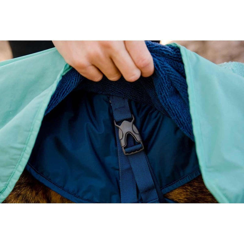 Ruffwear Dirtbag Dog Towel Aurora Teal (Large) Ruffwear - UK Camping And Leisure
