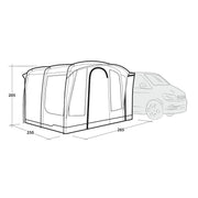 Outwell Armona Driveaway Awning Campervan 175-200cm Low - View 12