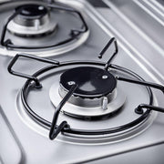 Dometic MO 9722R Hob & RH Sink Unit 760 x 325 mm (2 Burners / 12V) - Practical & Dometic - UK Camping And Leisure