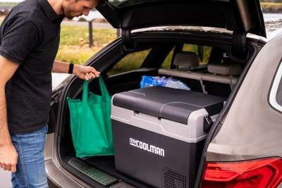 myCOOLMAN CEP47 47 L Portable Compressor Fridge/Freezer Single Zone 12/24V DC + 240V AC