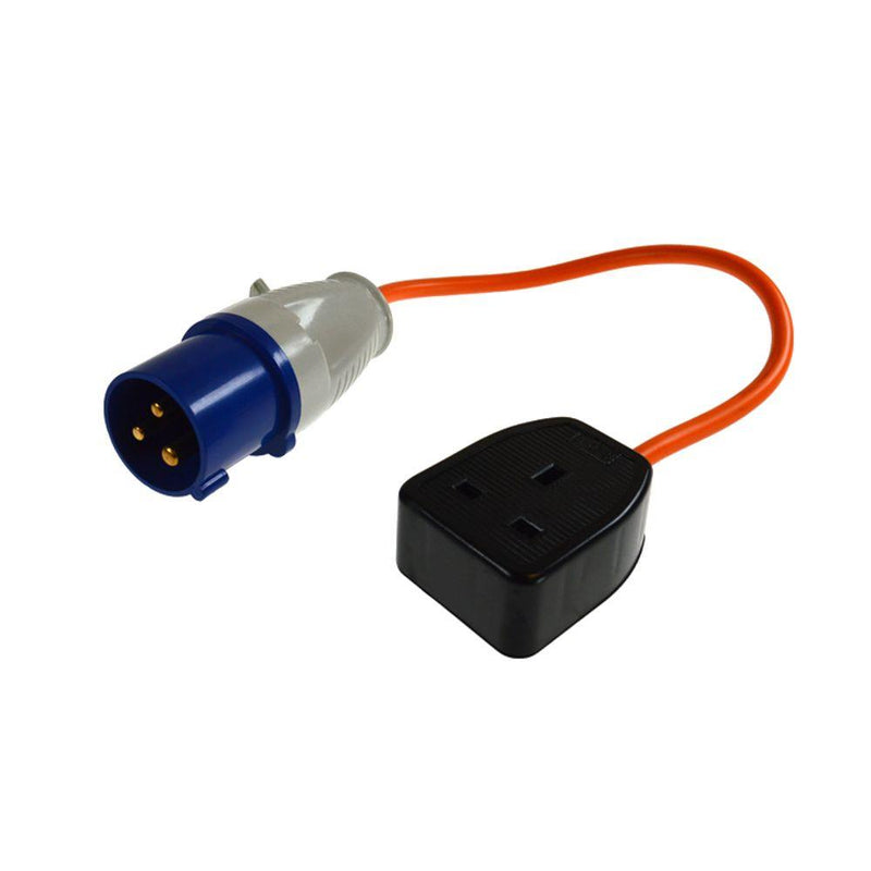 Maypole MP374B 230V 16A UK Site Hook Up Adapter Lead Caravan Camper Van 374b