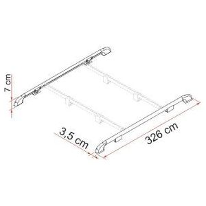 Fiamma Roof Rail 05516-01- Fiamma - UK Camping And Leisure