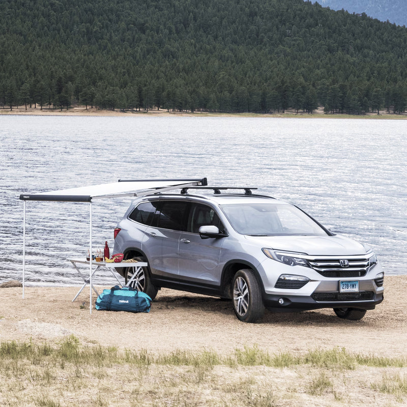 Thule Outland Awning roll-up box awning 1.9m anthracite black | driveaway awning, air frame, lightweight, porch
