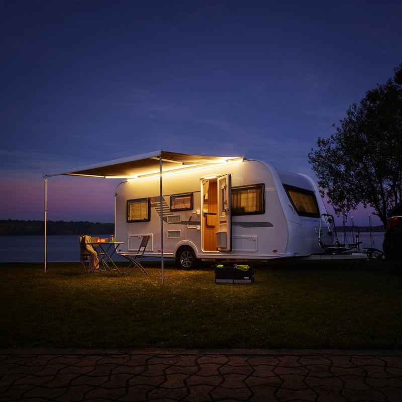 Thule Tent LED Mounting Rail TO 6300 / 6200 | Anthracite (3 x 1.30m) Thule - UK Camping And Leisure