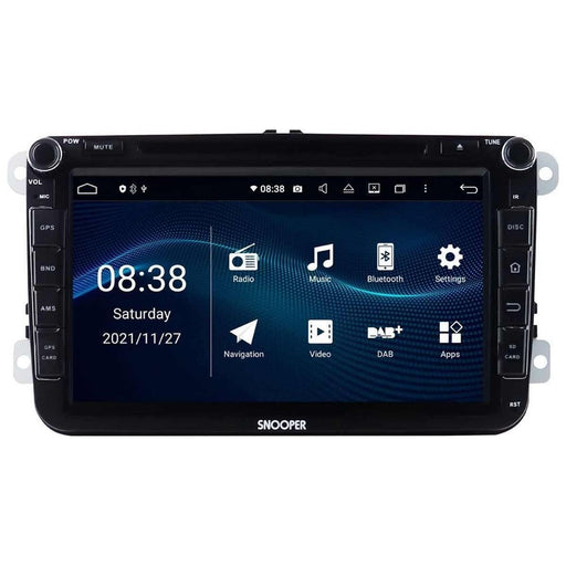 Snooper SMH 580VW 8" Multimedia Player with Advanced Smartphone Control for VW Snooper - UK Camping And Leisure