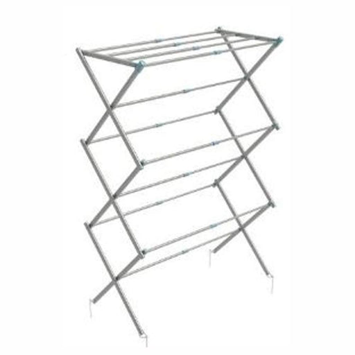 Via Mondo 3 Tier Expanding Steel Airer Grove - UK Camping And Leisure