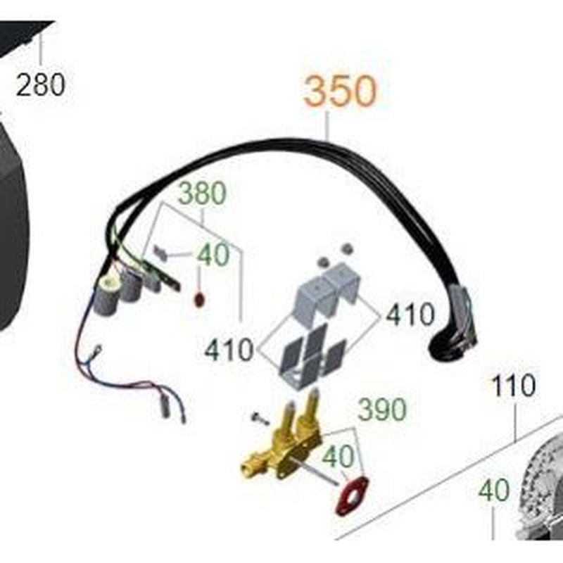 Truma Combi 2E Cable Harness 34020-59800 Truma - UK Camping And Leisure