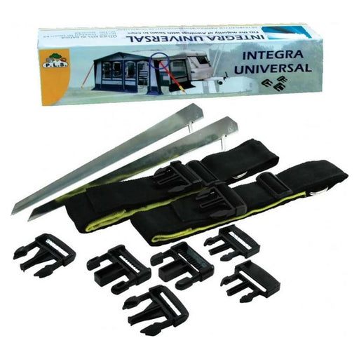 14 Piece Awning Storm Tie Down Strap Kit - UK Camping And Leisure