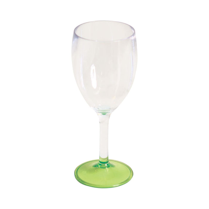 Quest Elegance Range Wine Glass Lime 0186L Quest - UK Camping And Leisure