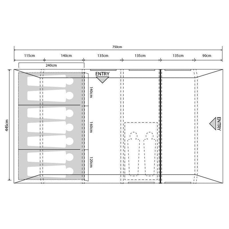 Outdoor Revolution Camp Star 700 Air Tent Bundle Deal Outdoor Revolution - UK Camping And Leisure